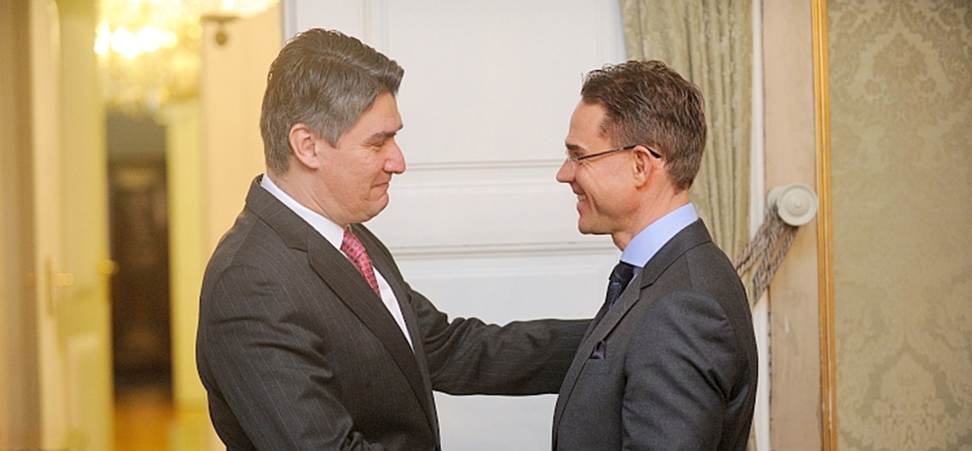 Predsjednik Vlade Milanović sastao se s potpredsjednikom Europske komisije Jyrkijem Katainenom